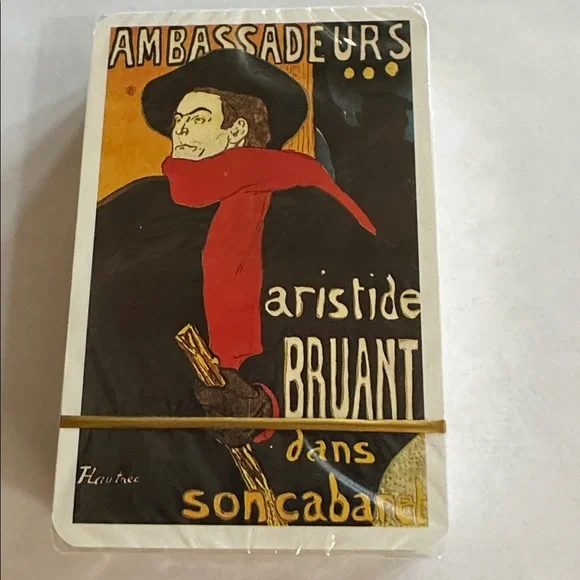 Piatnik Toulouse-Lautrec Playing Cards - Picture 5 of 6